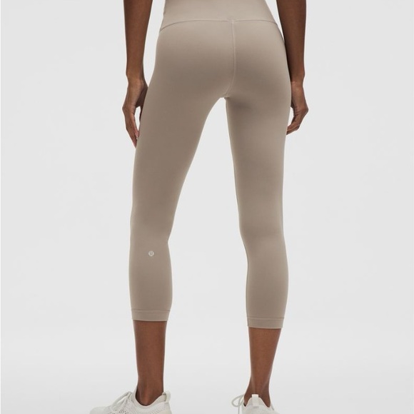 lululemon athletica Pants - Lululemon Wunder Under Beige leggings 10